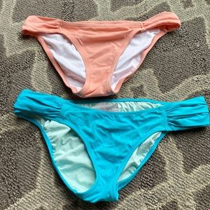 Victoria’s Secret bathing suit bottoms. Bundle of 2. Size S